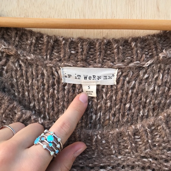 If It Were Me Long Sleeve Sweater Dress - Picture 6 of 8